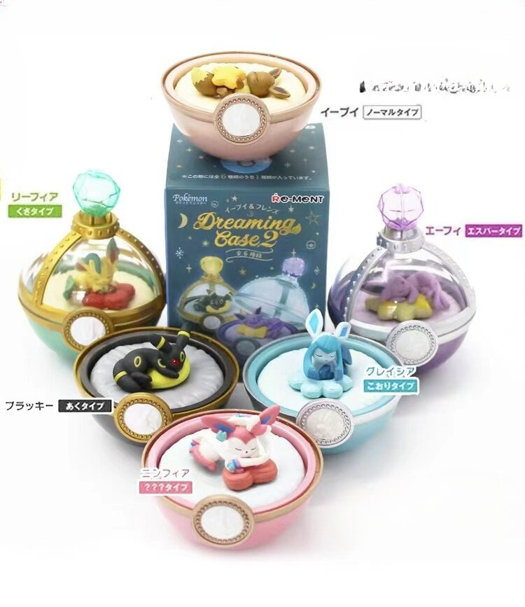 Model Kit Pokemon - Pokémon Eevee e Amigos: Caixa Surpresa