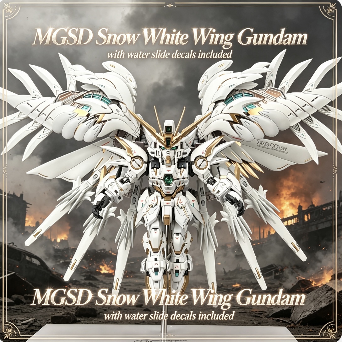 Model Kit Wing Zero - Figura Periférica Wing Zero MGSD Bai