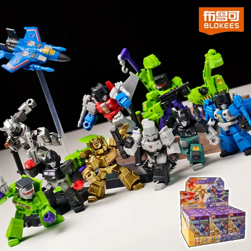 Model Kit Transformers - Blocos de Montar Articulados Hot Blokees