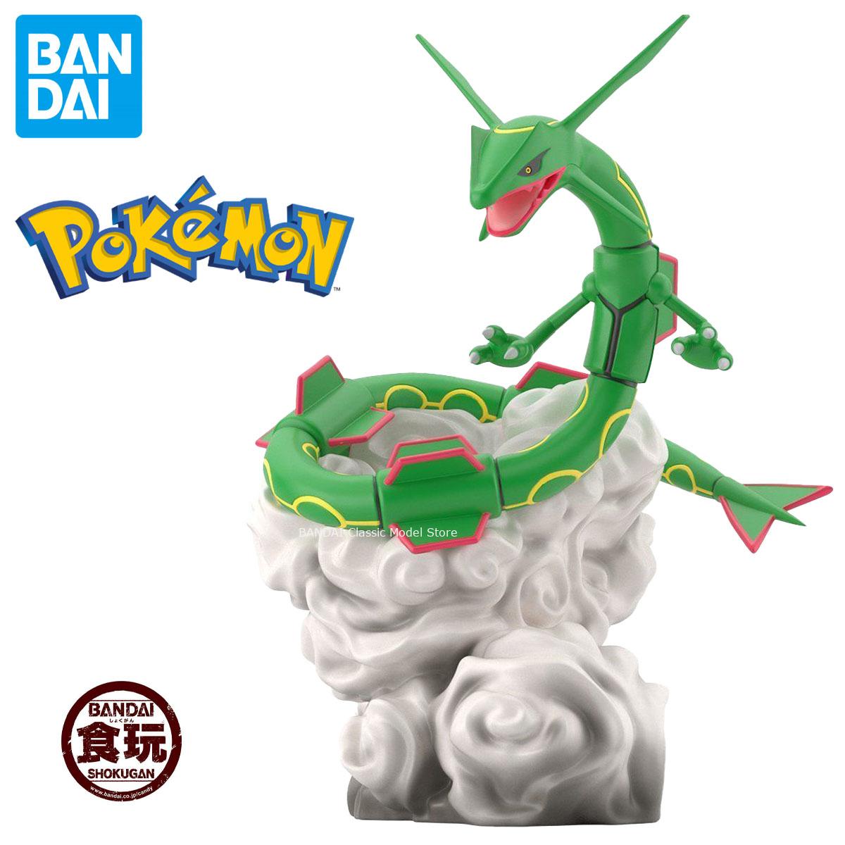 Model Kit Rayquaza - Genuíno oficial original bandai pokemon hoenn