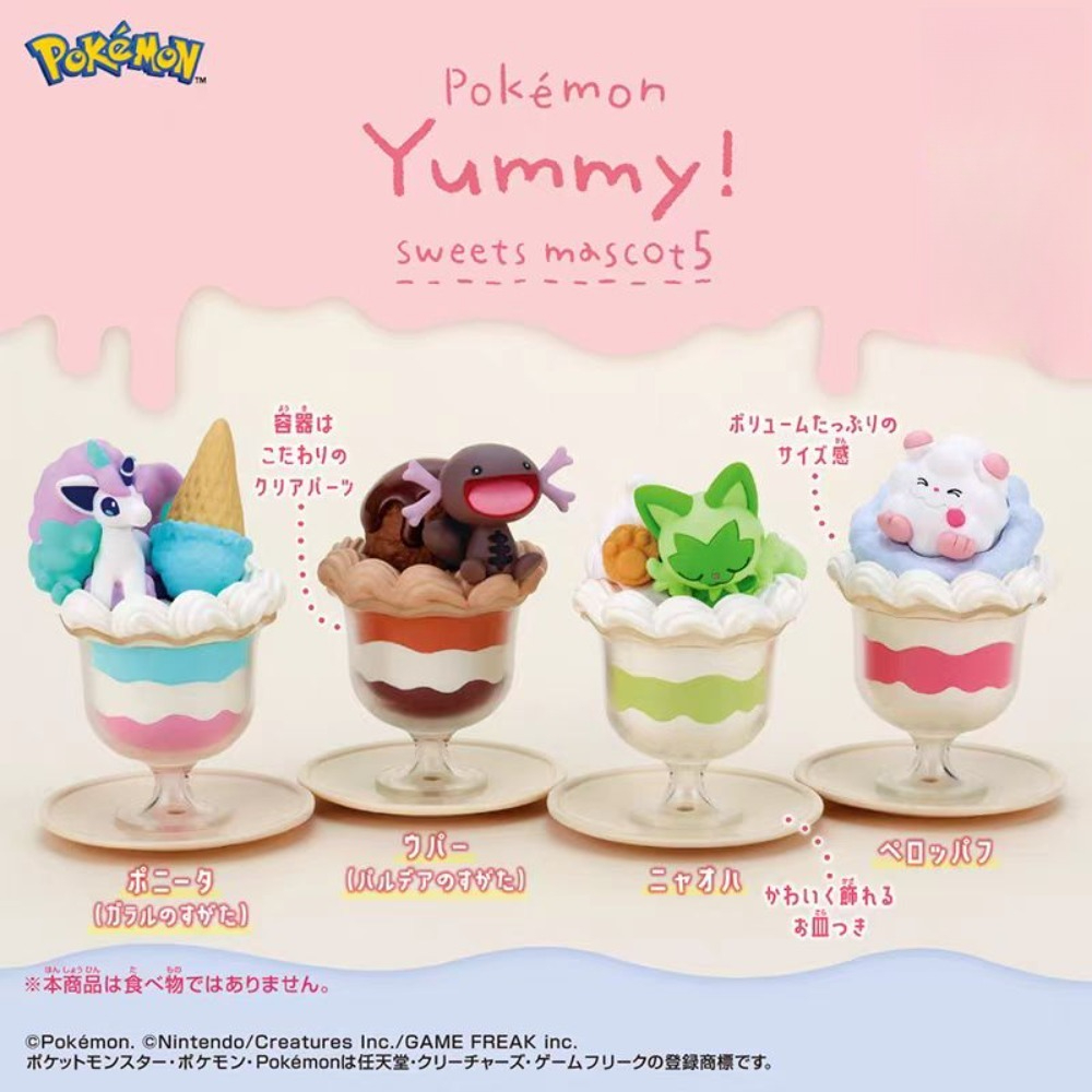 Model Kit Pokemon - Figura Miniatura Surpresa da Mascote Pokemon