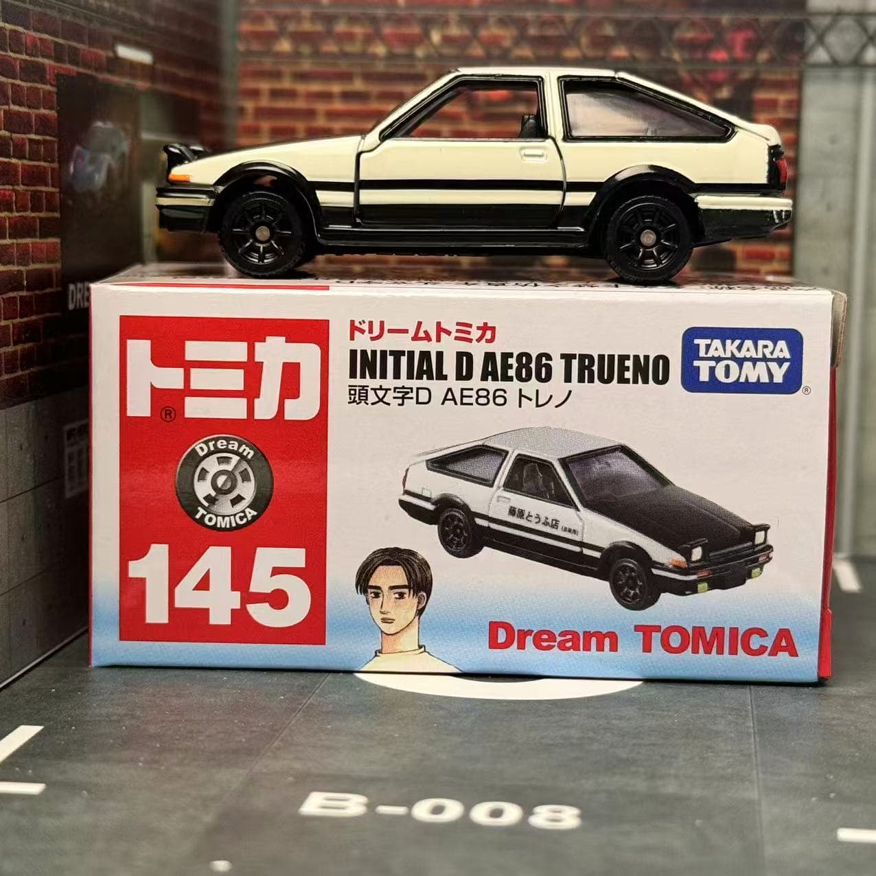 Model Kit Ae86 - Sonho Tomica NO. 145 Inicial D