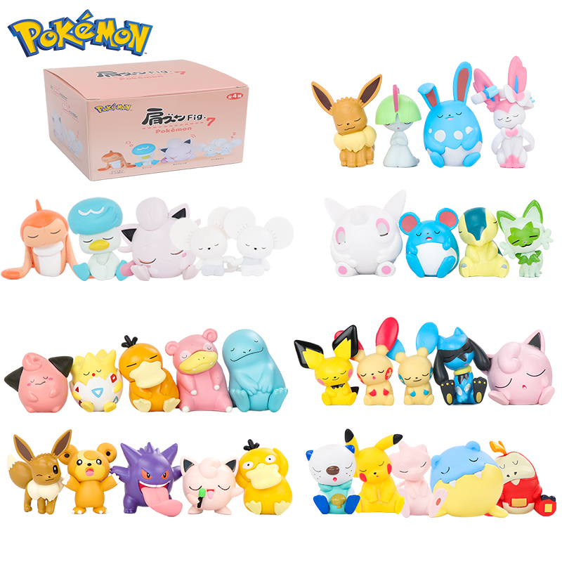 Model Kit Game - Conjunto de 5 Figuras Pokémon: Maushold,