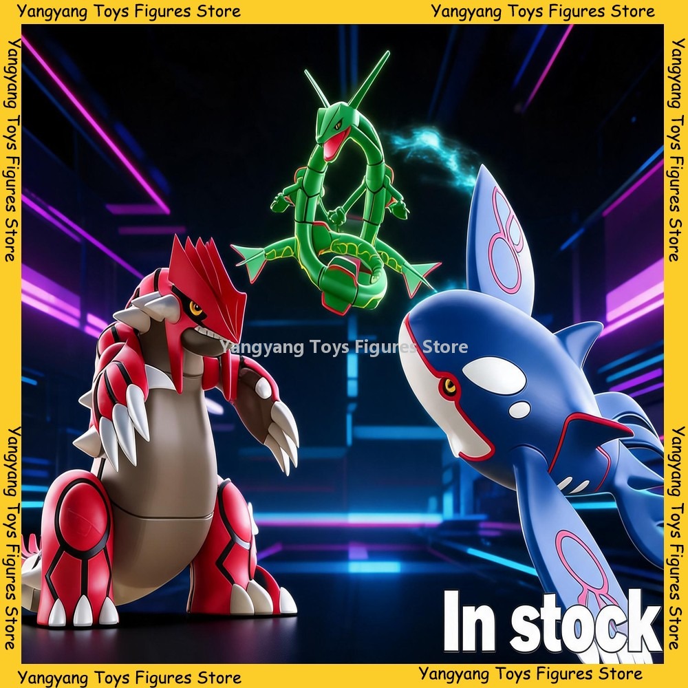 Model Kit Rayquaza - Bandai Original POKEMON Scale World Hoenn