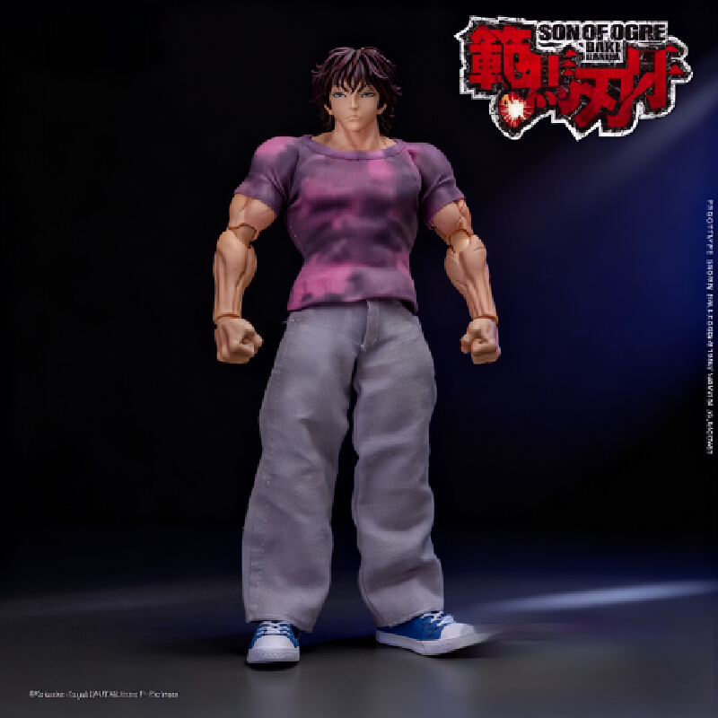 Model Kit Baki - 1/12 escala anime baki hanma oni