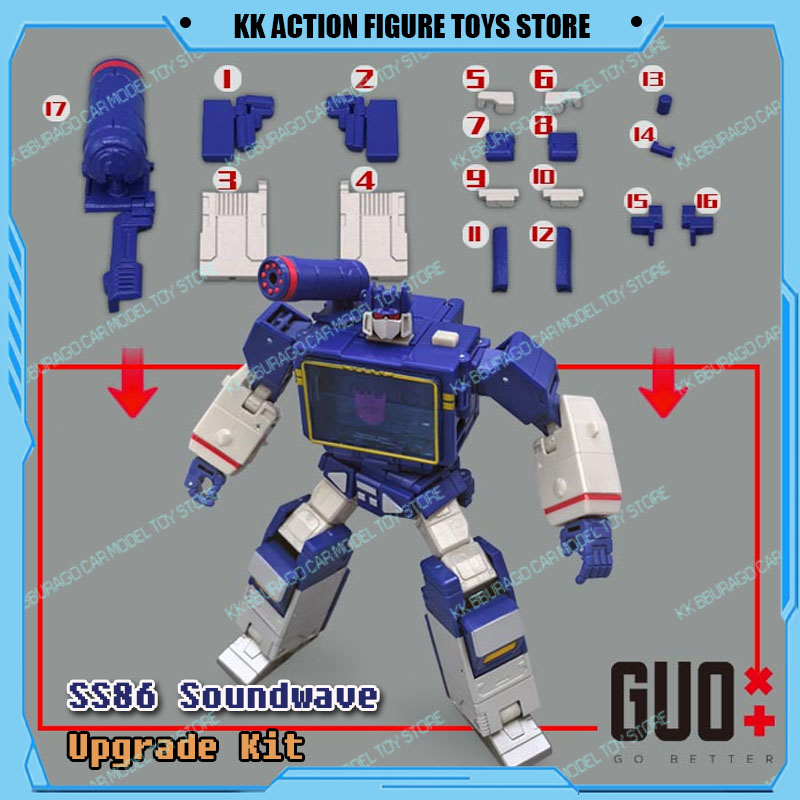Model Kit Studio - Kit de Acessórios para Upgrade de