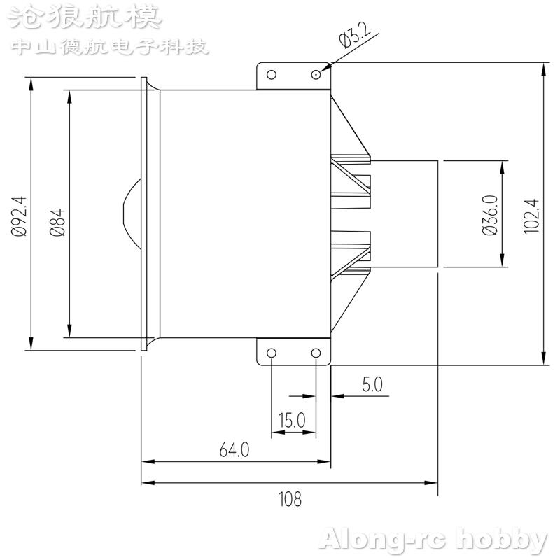Freewing 12 lâminas 80mm edf j - Model Kit Runner Organizer avaliação e preço