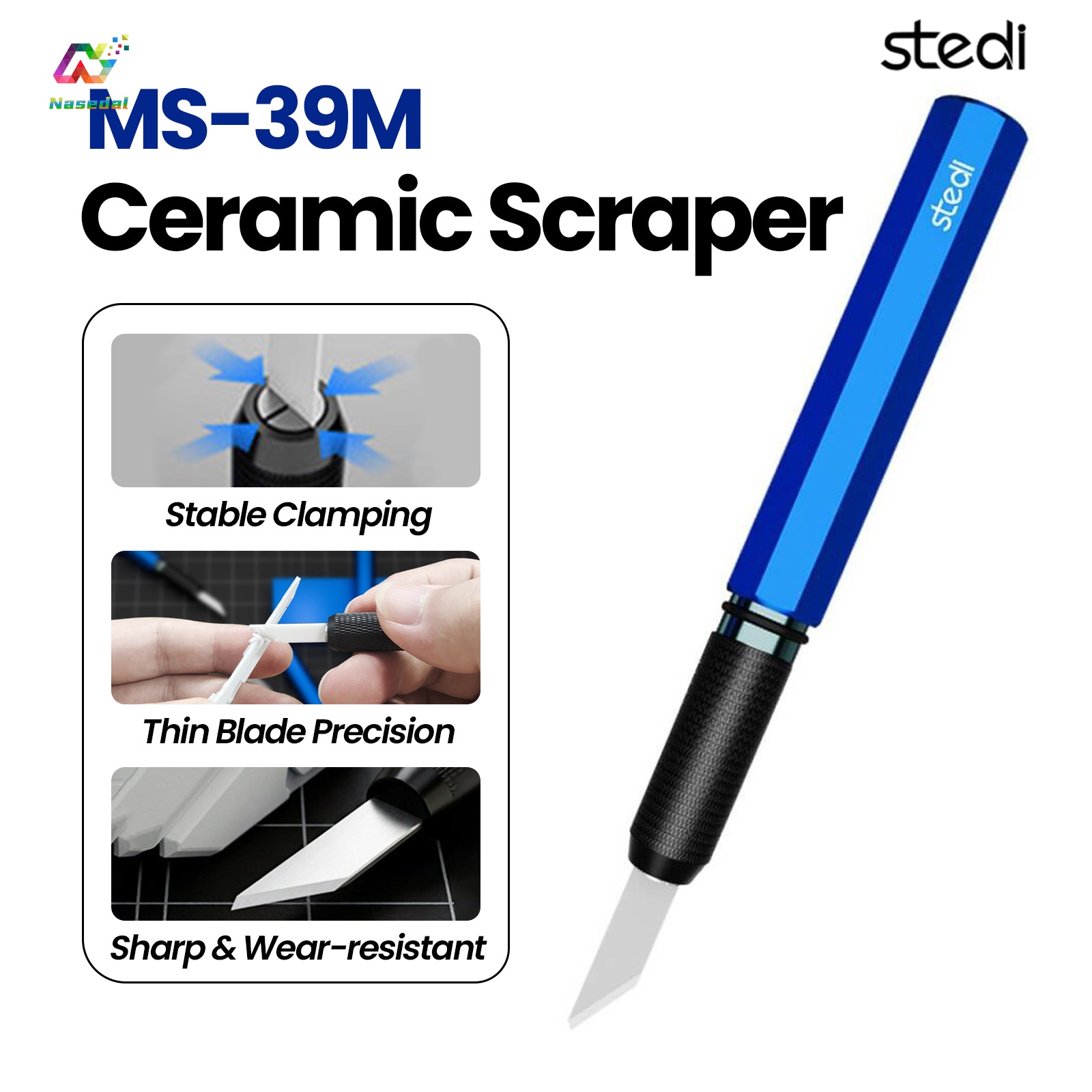 Raspador Cerâmico Stedi MS-39M - Seam Scraper Tool avaliação e preço
