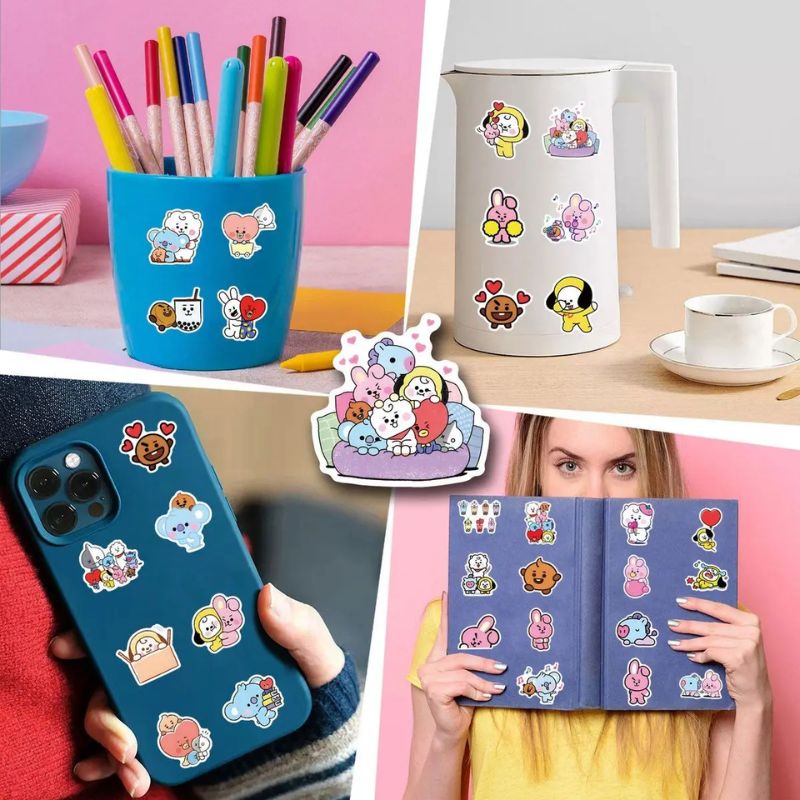Adesivos BT 2 1 Chimmy Cooky K - Model Kit Game avaliação e preço