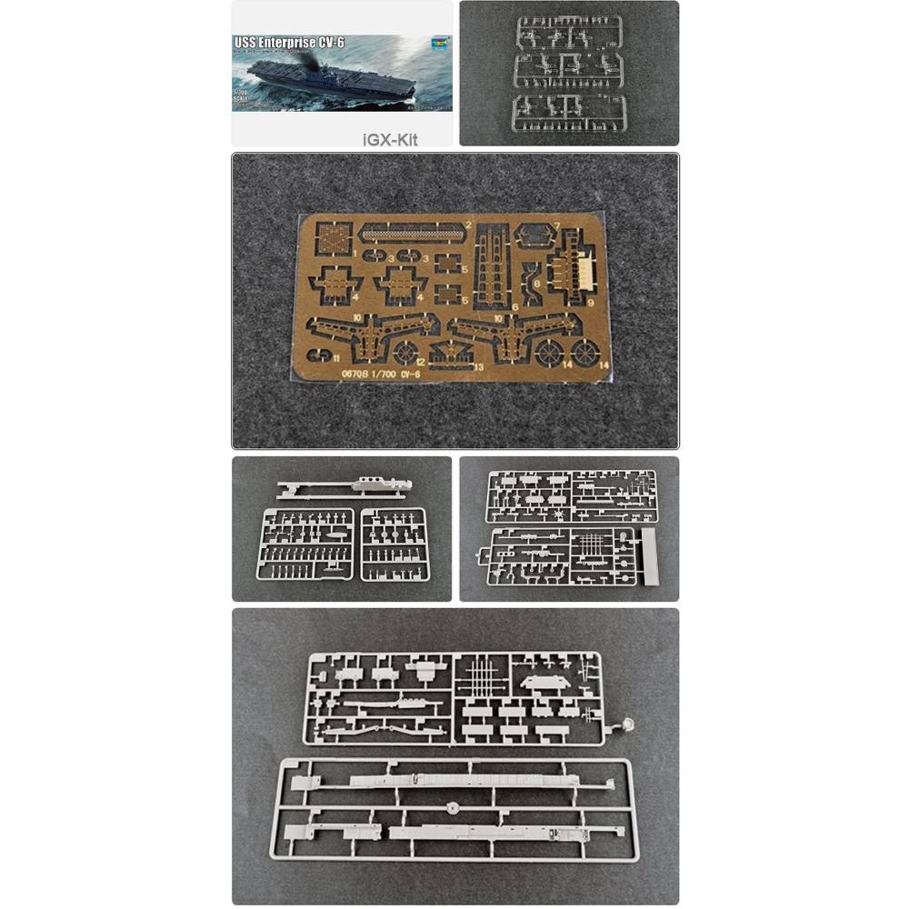 Trumpeter 06708 1/700 USS Ente - Model Kit Uss Enterprise avaliação e preço