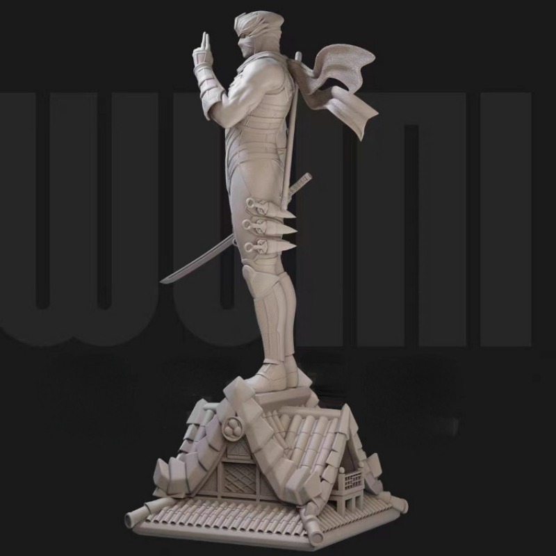 Miniature Black Robe Ninja Ryu - Model Kit Baki avaliação e preço