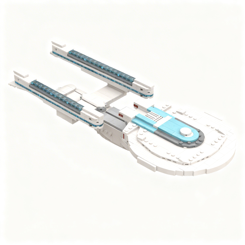 5815 peças MOC USS Enterprise, - Model Kit Uss Enterprise avaliação e preço