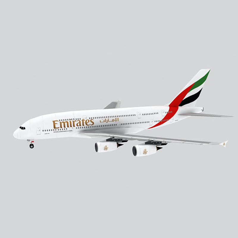 Paper Model Airbus A380 Passen - Model Kit Singapore avaliação e preço