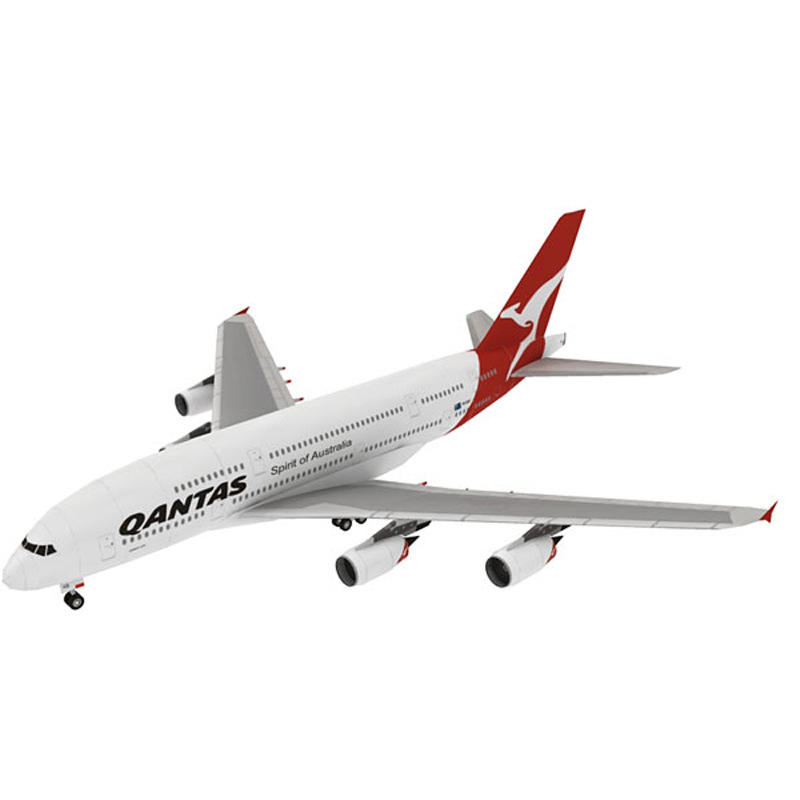 Paper Model Airbus A380 Passen - Model Kit Singapore avaliação e preço