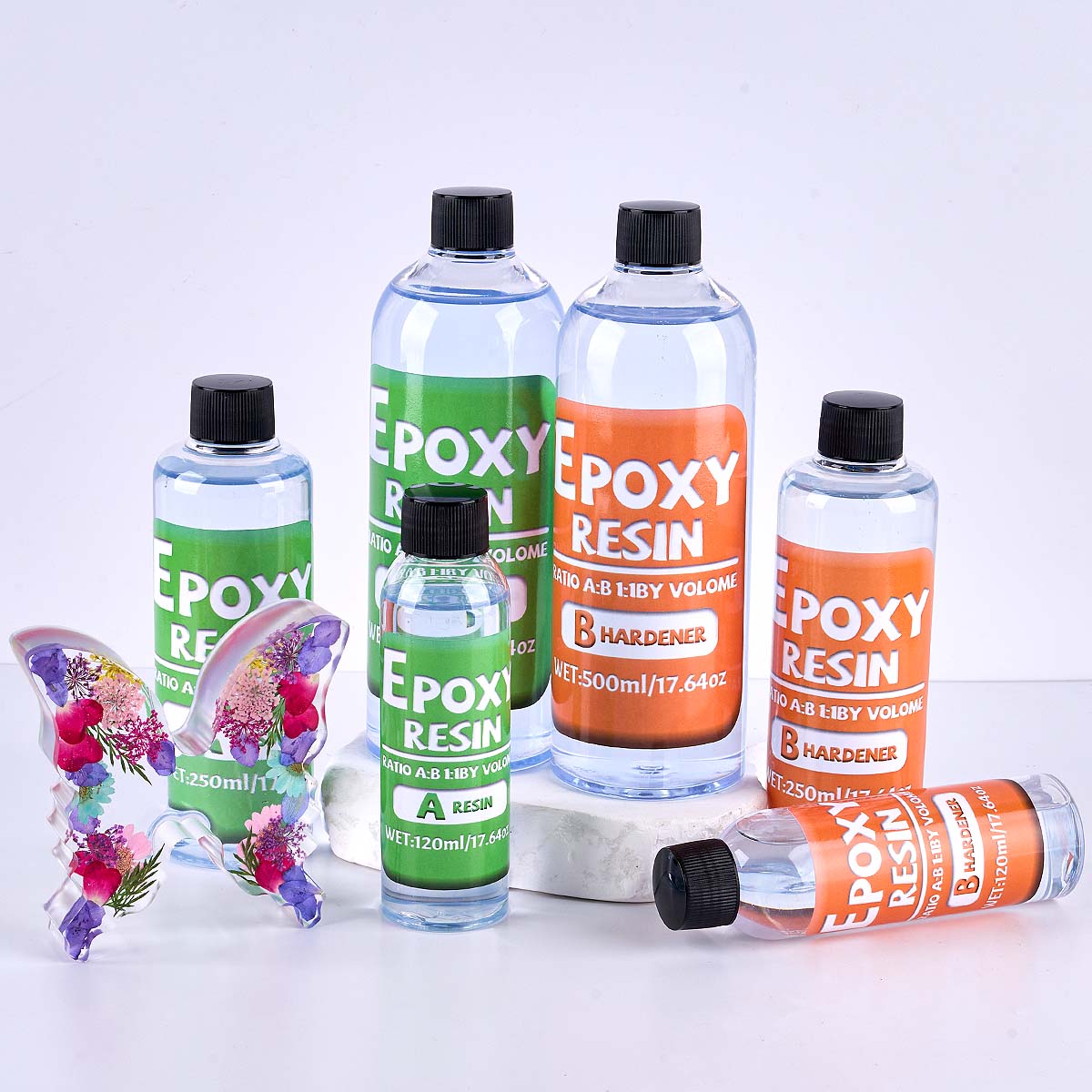 Kit de resina epóxi com propor - Resin Kit Cast avaliação e preço