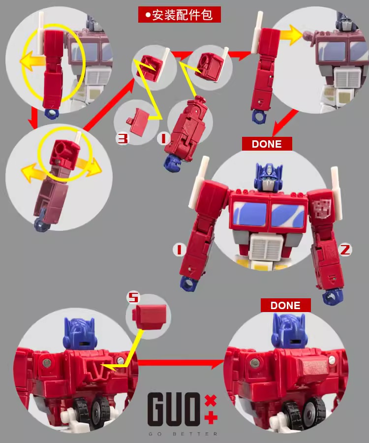 Kits de substituição de braço  - Model Kit Studio avaliação e preço