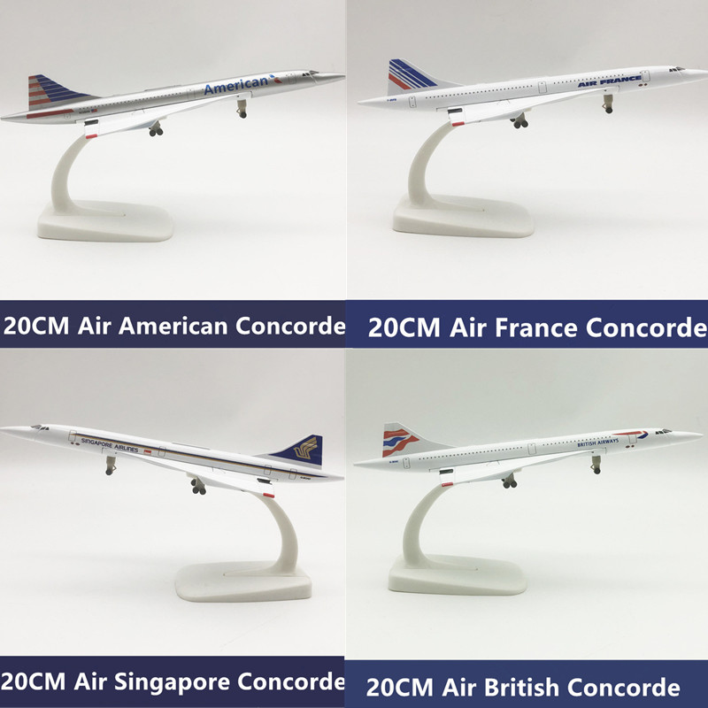 Modelo de Avião Concorde 16/20 - Model Kit Singapore avaliação e preço