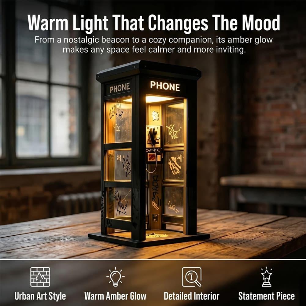 Luminária de Mesa Retrô em For - Model Kit Box avaliação e preço