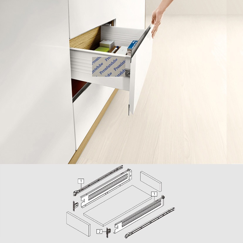 1 par de caixa de metal gaveta - Model Kit Runner Organizer avaliação e preço