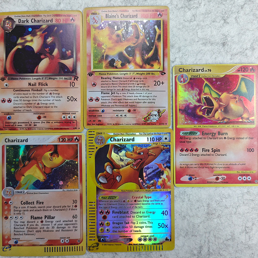 Cartas PTCG Charizard Shining  - Model Kit Accessories avaliação e preço