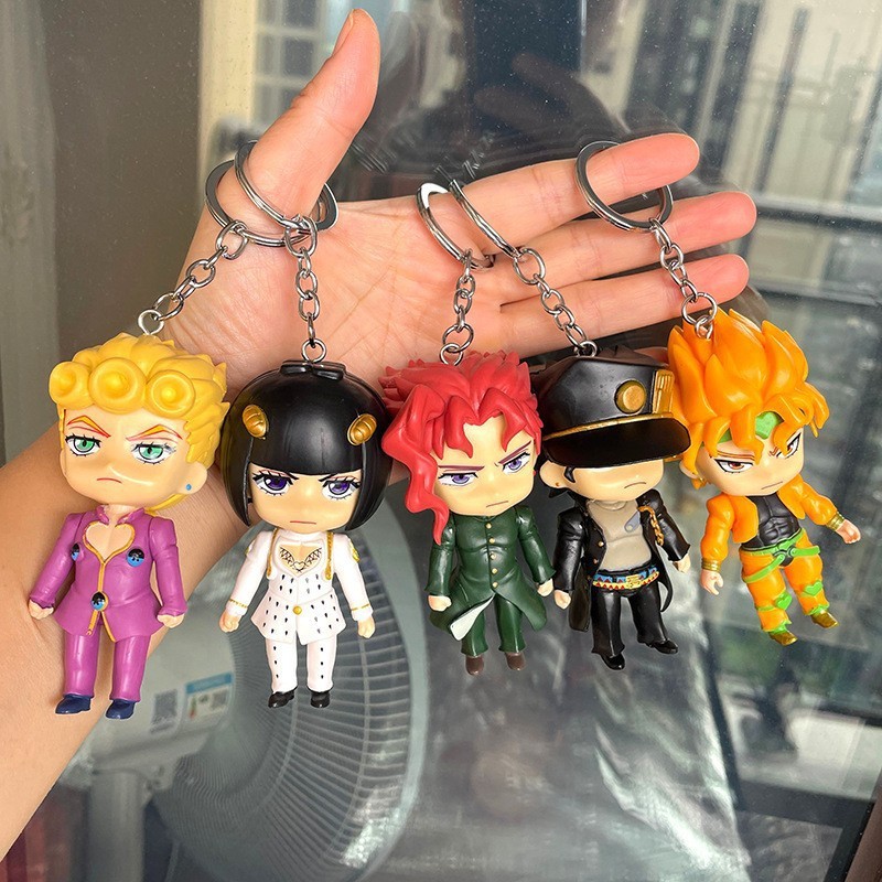 5 pçs/set anime jojos aventura - Model Kit Jojo avaliação e preço