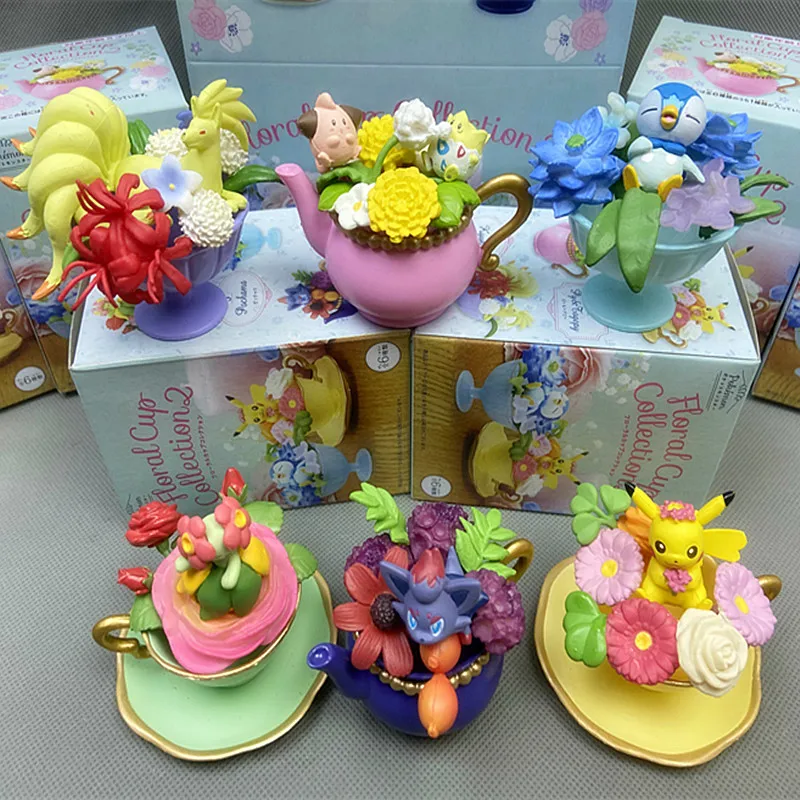 Pokemon miniatura flor copo ce - Model Kit Pokemon avaliação e preço