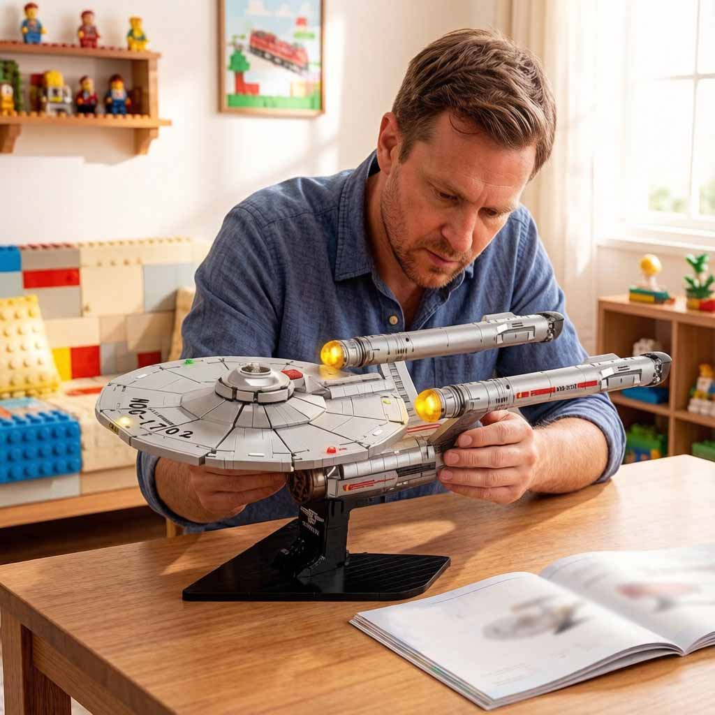 Blocos de Montar do Nave Espac - Model Kit Uss Enterprise avaliação e preço