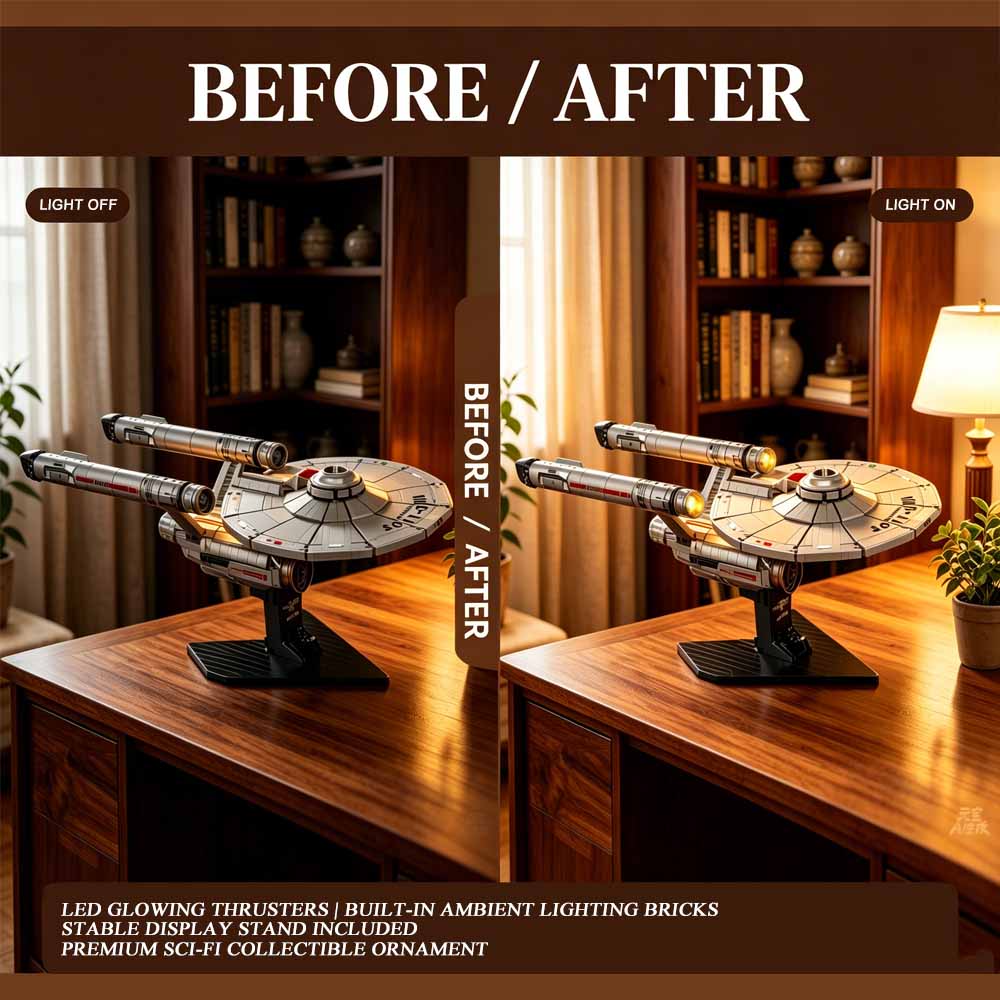 Blocos de Montar do Nave Espac - Model Kit Uss Enterprise avaliação e preço