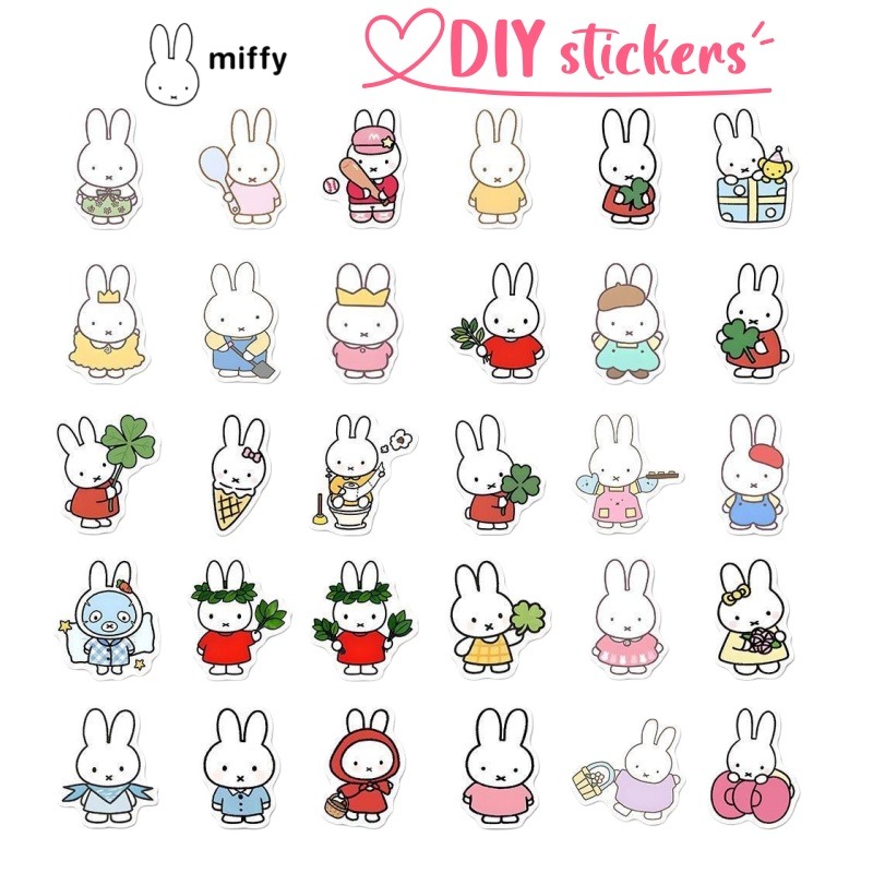 Adesivos Criativos Miffy de Al - Model Kit Game avaliação e preço