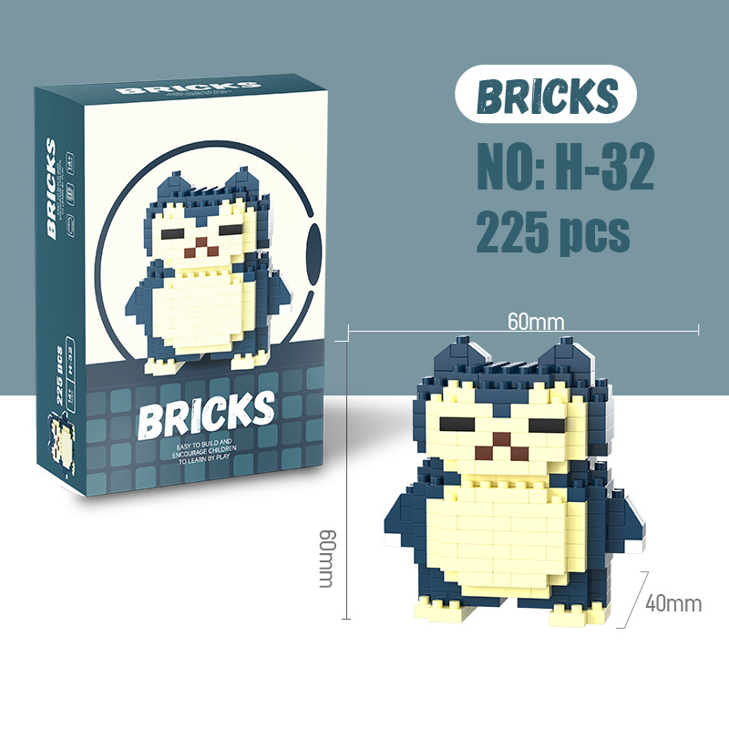 Blocos de Construção Micro Pok - Model Kit Pokemon avaliação e preço