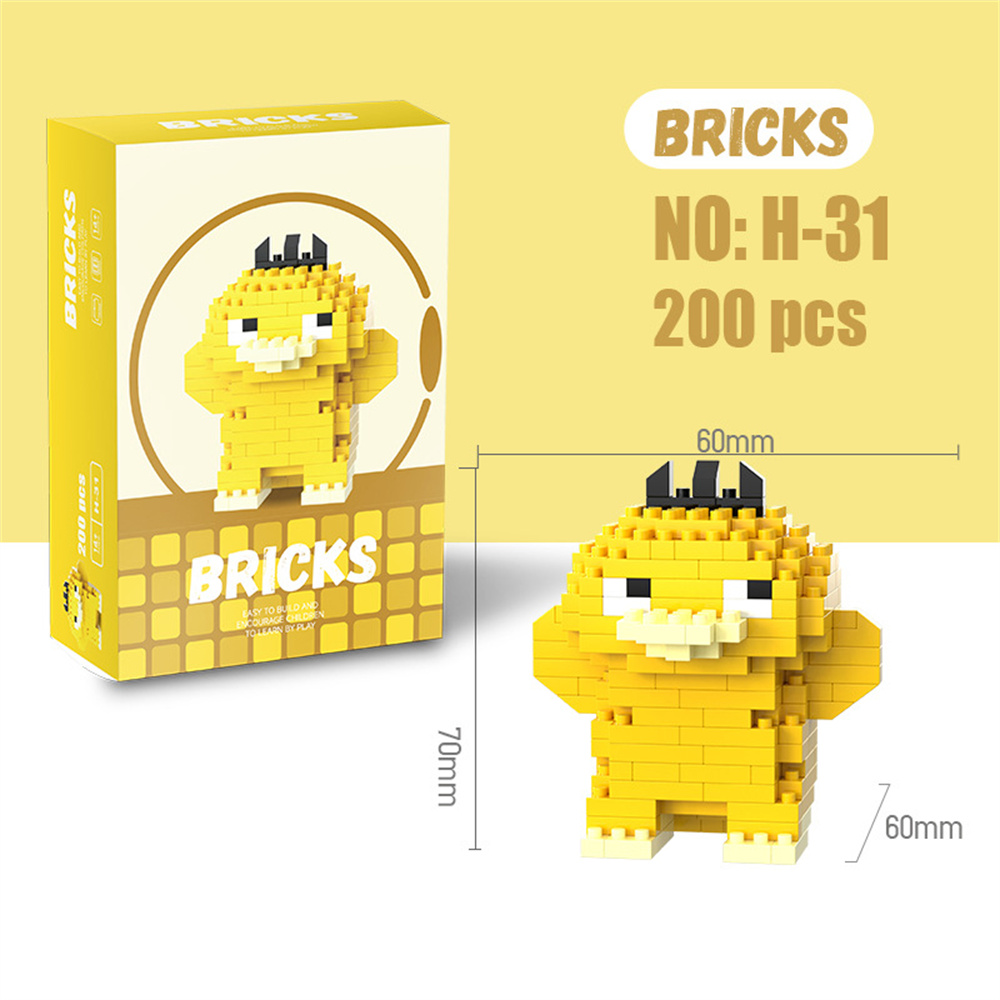 Blocos de Construção Micro Pok - Model Kit Pokemon avaliação e preço