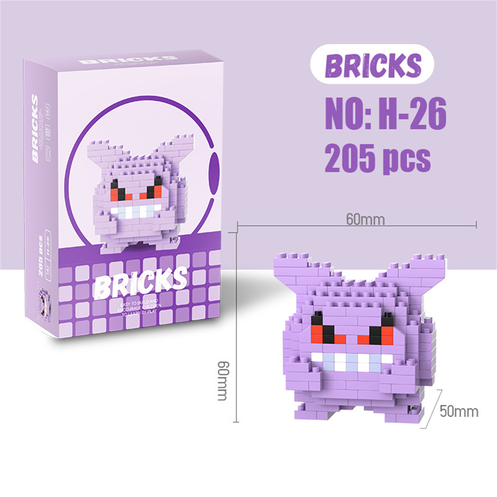 Blocos de Construção Micro Pok - Model Kit Pokemon avaliação e preço
