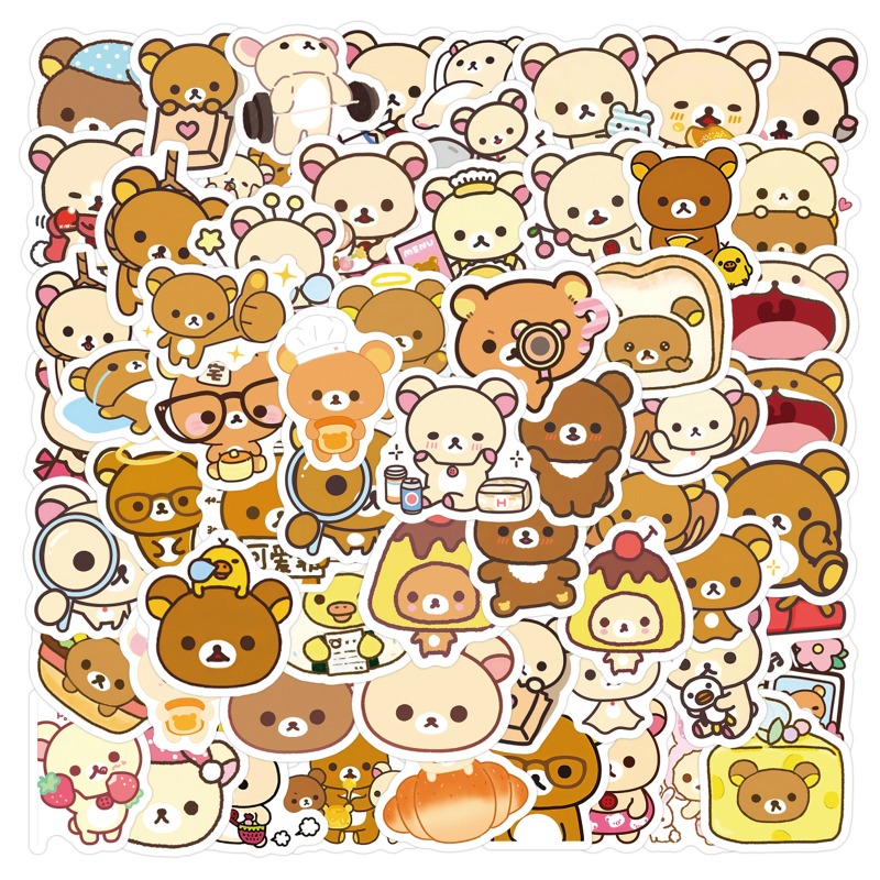 Adesivos Bandai Rilakkuma Kiir - Model Kit Game avaliação e preço