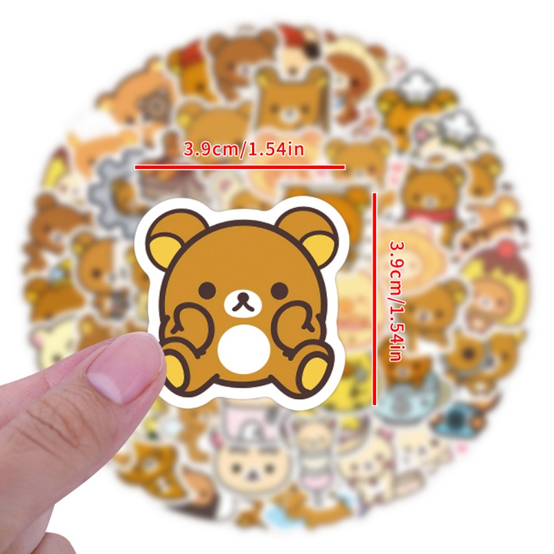 Adesivos Bandai Rilakkuma Kiir - Model Kit Game avaliação e preço