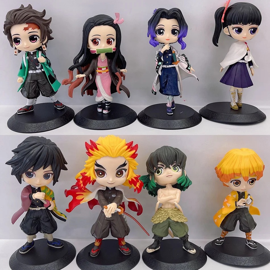 Conjunto de Figuras de Anime D - Model Kit Demon Slayer avaliação e preço