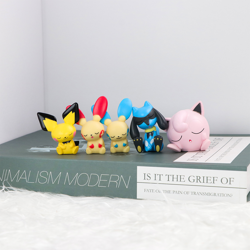 Conjunto de 5 Figuras Pokémon: - Model Kit Game avaliação e preço