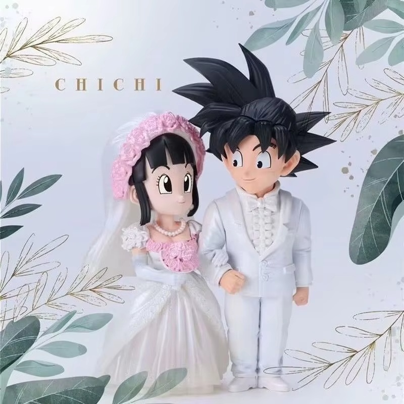 Son goku e chichi casamento ma - Model Kit Zoid avaliação e preço