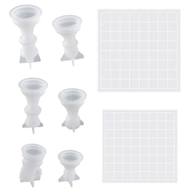 Moldes de Silicone para Xadrez - Resin Kit Cast avaliação e preço