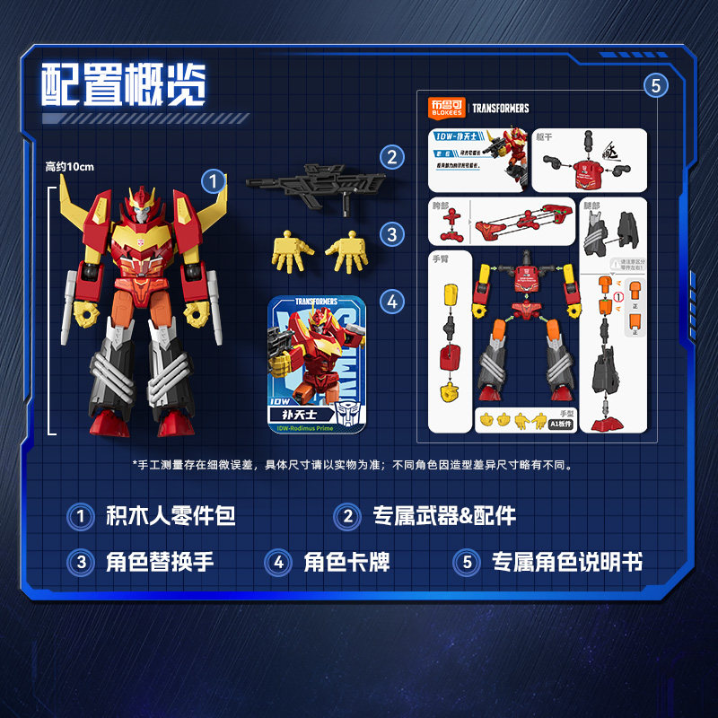 Brinquedos Originais Blokees T - Model Kit Transformers avaliação e preço