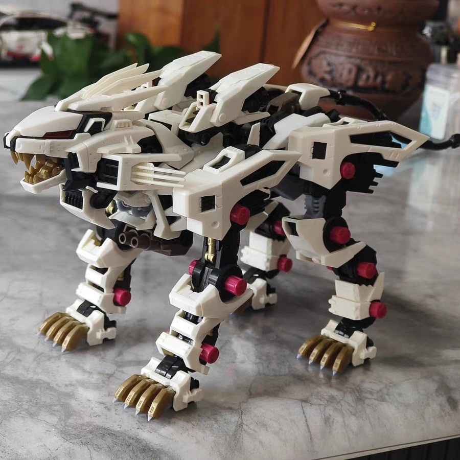 ZoIDS-Robot Lion RZ-041 Liger  - Model Kit Zoid avaliação e preço