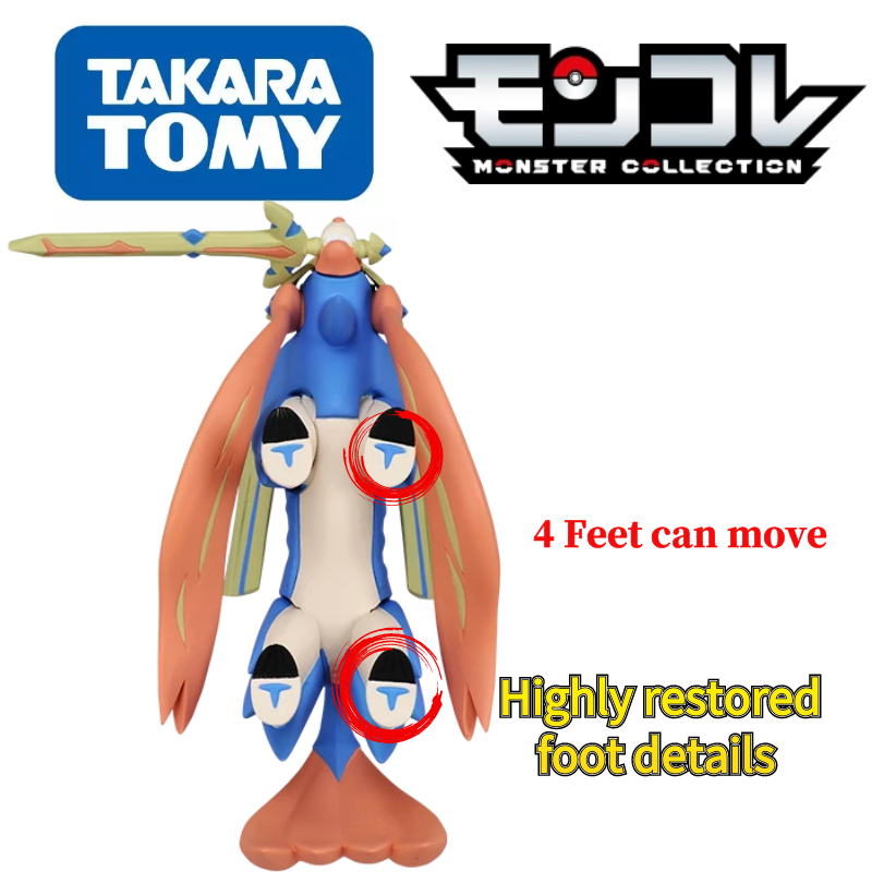 TOMY-Figuras Pokemon Originais - Model Kit Rayquaza avaliação e preço