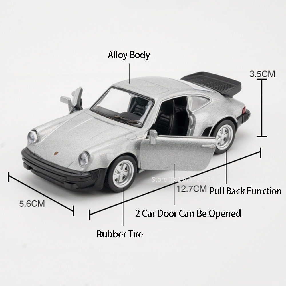 1:36 porsche 911 turbo 1978 mo - Model Kit Ae86 avaliação e preço