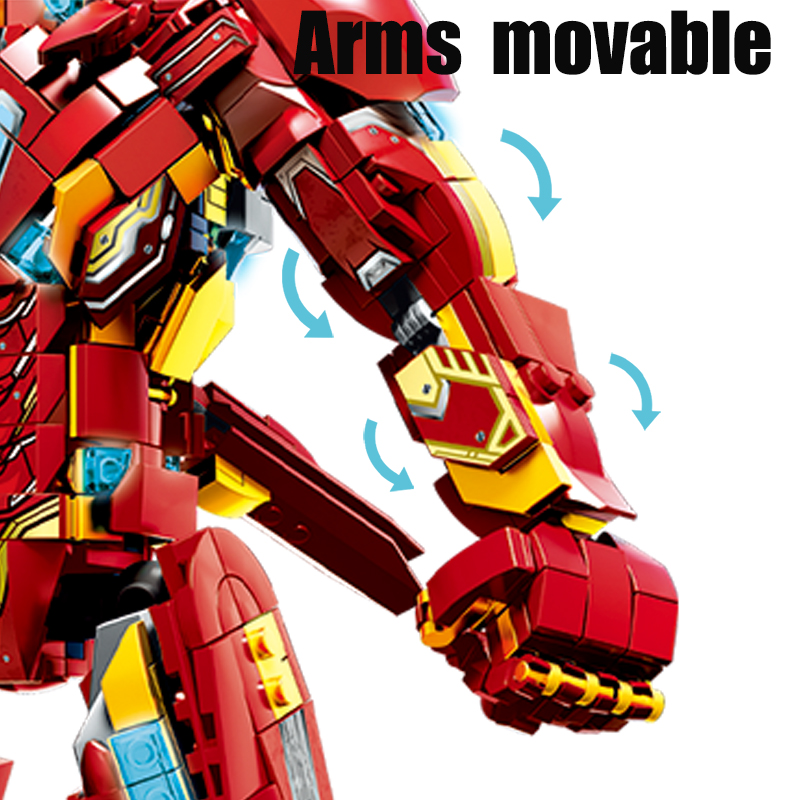 Blocos de Robôs de Super-Herói - Model Kit Iron Man avaliação e preço