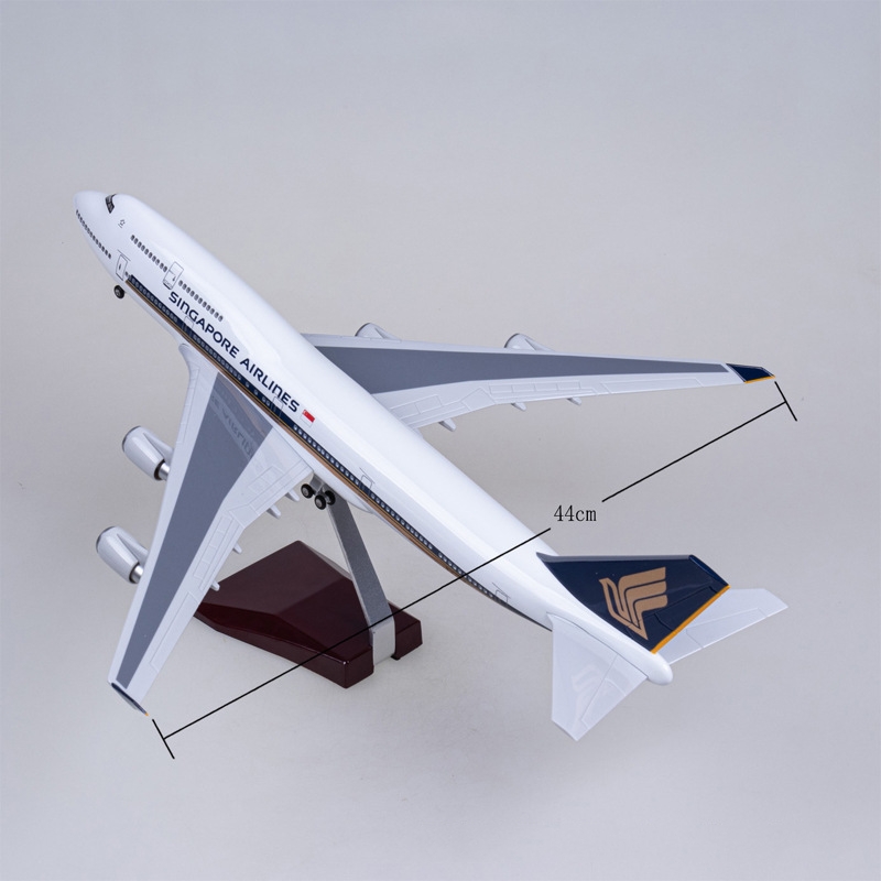 47cm Singapore Airlines B747-4 - Model Kit Singapore avaliação e preço