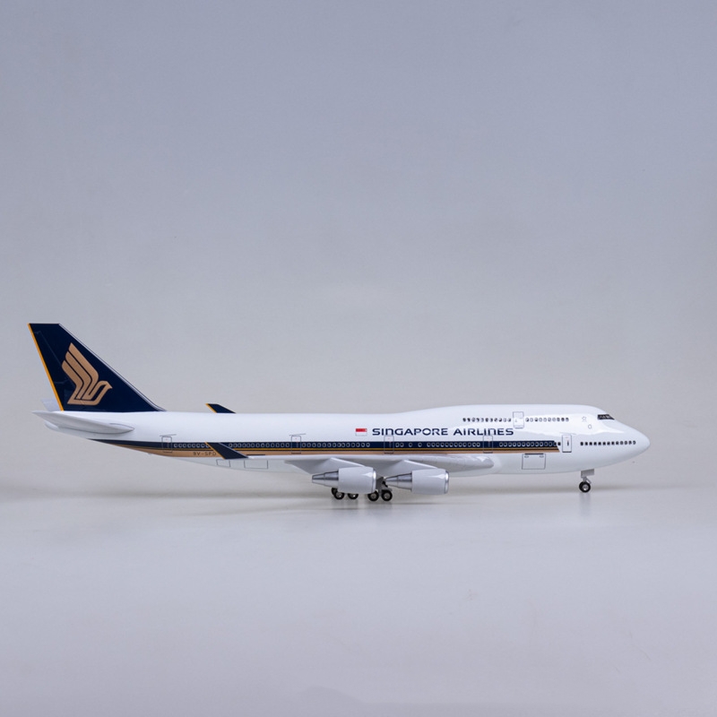 47cm Singapore Airlines B747-4 - Model Kit Singapore avaliação e preço