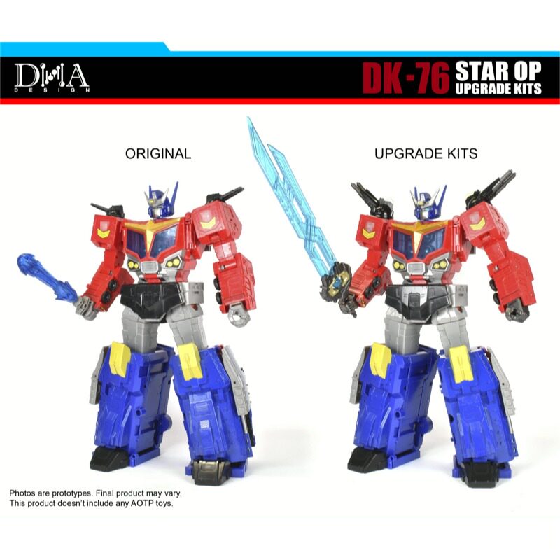 Kit de atualização DNA DK-76 p - Model Kit Transformers avaliação e preço