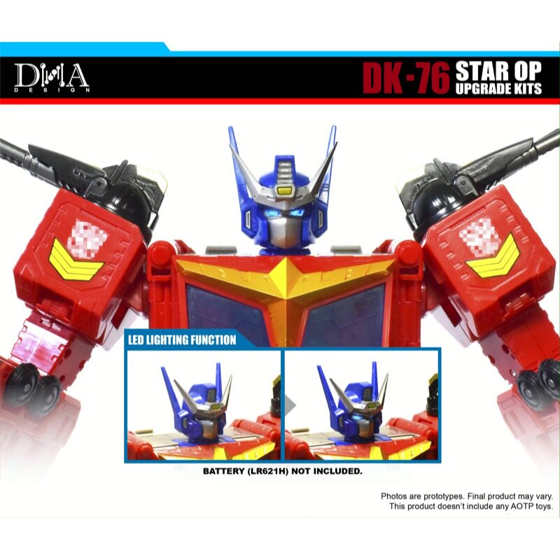 Kit de atualização DNA DK-76 p - Model Kit Transformers avaliação e preço