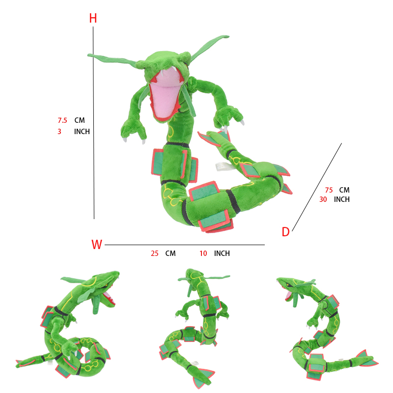 Pokémon Rayquaza Boneca de Pel - Model Kit Rayquaza avaliação e preço