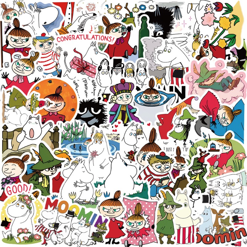 Novo Kit de Adesivos Moomin Va - Model Kit Game avaliação e preço
