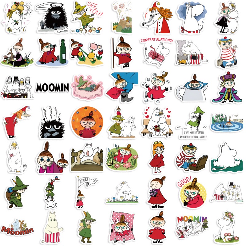 Novo Kit de Adesivos Moomin Va - Model Kit Game avaliação e preço